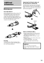 Preview for 31 page of Sony MZ-65ST Operating Instructions Manual