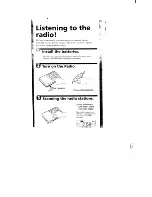 Preview for 5 page of Sony MZ-F40 Operating Instructions Manual