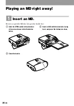 Preview for 24 page of Sony MZ-N1 Operating Instructions Manual