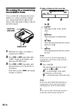 Preview for 34 page of Sony MZ-N1 Operating Instructions Manual