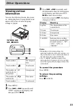 Preview for 23 page of Sony MZ-NE410 Notes on installing & operating OpenMG Operating Instructions Manual