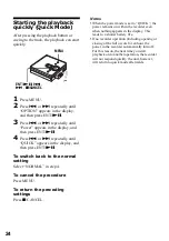 Preview for 24 page of Sony MZ-NE410 Notes on installing & operating OpenMG Operating Instructions Manual