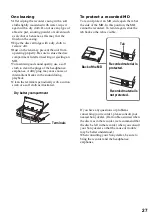 Preview for 27 page of Sony MZ-NE410 Notes on installing & operating OpenMG Operating Instructions Manual