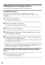 Preview for 54 page of Sony MZ-NE410 Notes on installing & operating OpenMG Operating Instructions Manual