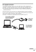 Preview for 61 page of Sony MZ-NE410 Notes on installing & operating OpenMG Operating Instructions Manual