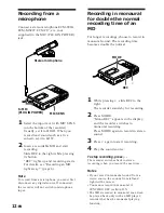 Preview for 12 page of Sony MZ-R30 Analog PCLink Operating Instructions Manual