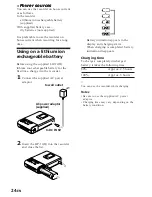 Preview for 24 page of Sony MZ-R30 Analog PCLink Operating Instructions Manual