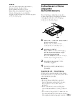 Preview for 89 page of Sony MZ-R30 Analog PCLink Operating Instructions Manual