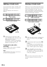 Preview for 22 page of Sony MZ-R50 Analog PCLink Operating Instructions Manual