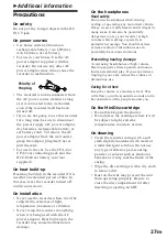 Preview for 27 page of Sony MZ-R50 Analog PCLink Operating Instructions Manual