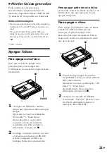 Preview for 99 page of Sony MZ-R50 Analog PCLink Operating Instructions Manual