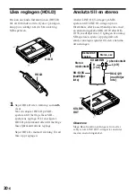 Preview for 136 page of Sony MZ-R50 Analog PCLink Operating Instructions Manual