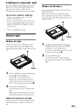 Preview for 137 page of Sony MZ-R50 Analog PCLink Operating Instructions Manual