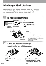 Preview for 160 page of Sony MZ-R50 Analog PCLink Operating Instructions Manual