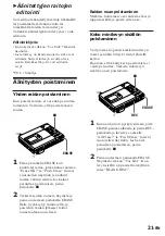 Preview for 175 page of Sony MZ-R50 Analog PCLink Operating Instructions Manual