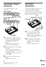 Preview for 177 page of Sony MZ-R50 Analog PCLink Operating Instructions Manual