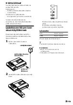 Preview for 179 page of Sony MZ-R50 Analog PCLink Operating Instructions Manual