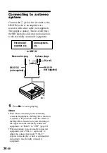 Preview for 24 page of Sony MZ-R500 Operating Instructions Manual