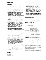 Preview for 2 page of Sony MZ-R700 Specification Sheet