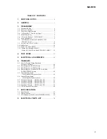 Preview for 3 page of Sony MZ-R910 Service Manual