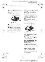 Preview for 30 page of Sony MZNH600D - Hi-MD Walkman Recorder Operating Instructions Manual