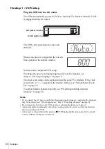 Preview for 14 page of Sony N750 - SLV - VCR Operating Instructions Manual