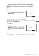 Preview for 45 page of Sony N750 - SLV - VCR Operating Instructions Manual