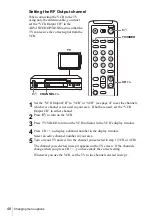 Preview for 48 page of Sony N750 - SLV - VCR Operating Instructions Manual