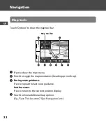 Preview for 22 page of Sony NV-U44/R - 3.5" Portable Navigation System Quick Start Manual