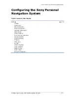 Preview for 79 page of Sony NV-U70 - NAV-U Portable GPS Navigator User Manual