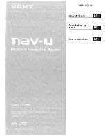 Preview for 93 page of Sony NV-U70 - NAV-U Portable GPS Navigator User Manual