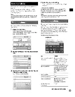 Preview for 105 page of Sony NV-U70 - NAV-U Portable GPS Navigator User Manual