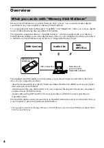 Preview for 4 page of Sony NW-MS7 - Memory Stick Walkman Operating Instructions Manual