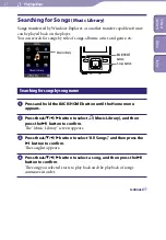 Preview for 21 page of Sony NWZ-A828K Marketing Specifications (NWZ-A828K Black) Operation Manual