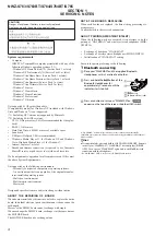 Preview for 4 page of Sony NWZ-S76 Service Manual