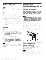 Preview for 174 page of Sony ODS-D280F Operation Manual