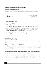 Preview for 8 page of Sony PCG-7Q1L Safety Information Manual