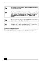 Preview for 14 page of Sony PCG-7Q1L Safety Information Manual