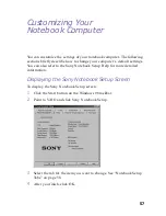 Preview for 67 page of Sony PCG F180 - VAIO - PII 333 MHz User Manual