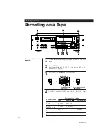 Preview for 11 page of Sony PCM-R500 - Dat Recorder Operating Instructions Manual