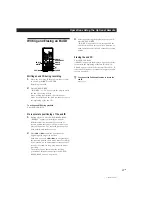 Preview for 28 page of Sony PCM-R500 - Dat Recorder Operating Instructions Manual