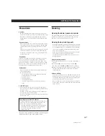 Preview for 30 page of Sony PCM-R500 - Dat Recorder Operating Instructions Manual