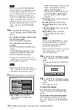 Preview for 36 page of Sony PCS-1 - Video Conferencing Kit Operating Instructions Manual