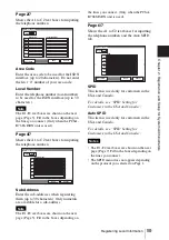 Preview for 59 page of Sony PCS-1 - Video Conferencing Kit Operating Instructions Manual