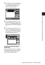 Preview for 73 page of Sony PCS-1 - Video Conferencing Kit Operating Instructions Manual