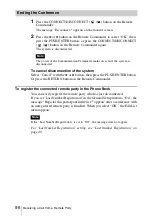 Preview for 96 page of Sony PCS-1 - Video Conferencing Kit Operating Instructions Manual