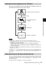 Preview for 113 page of Sony PCS-1 - Video Conferencing Kit Operating Instructions Manual