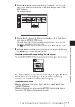 Preview for 117 page of Sony PCS-1 - Video Conferencing Kit Operating Instructions Manual