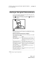 Preview for 168 page of Sony PCS-1 - Video Conferencing Kit Operating Instructions Manual