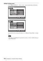 Preview for 180 page of Sony PCS-1 - Video Conferencing Kit Operating Instructions Manual